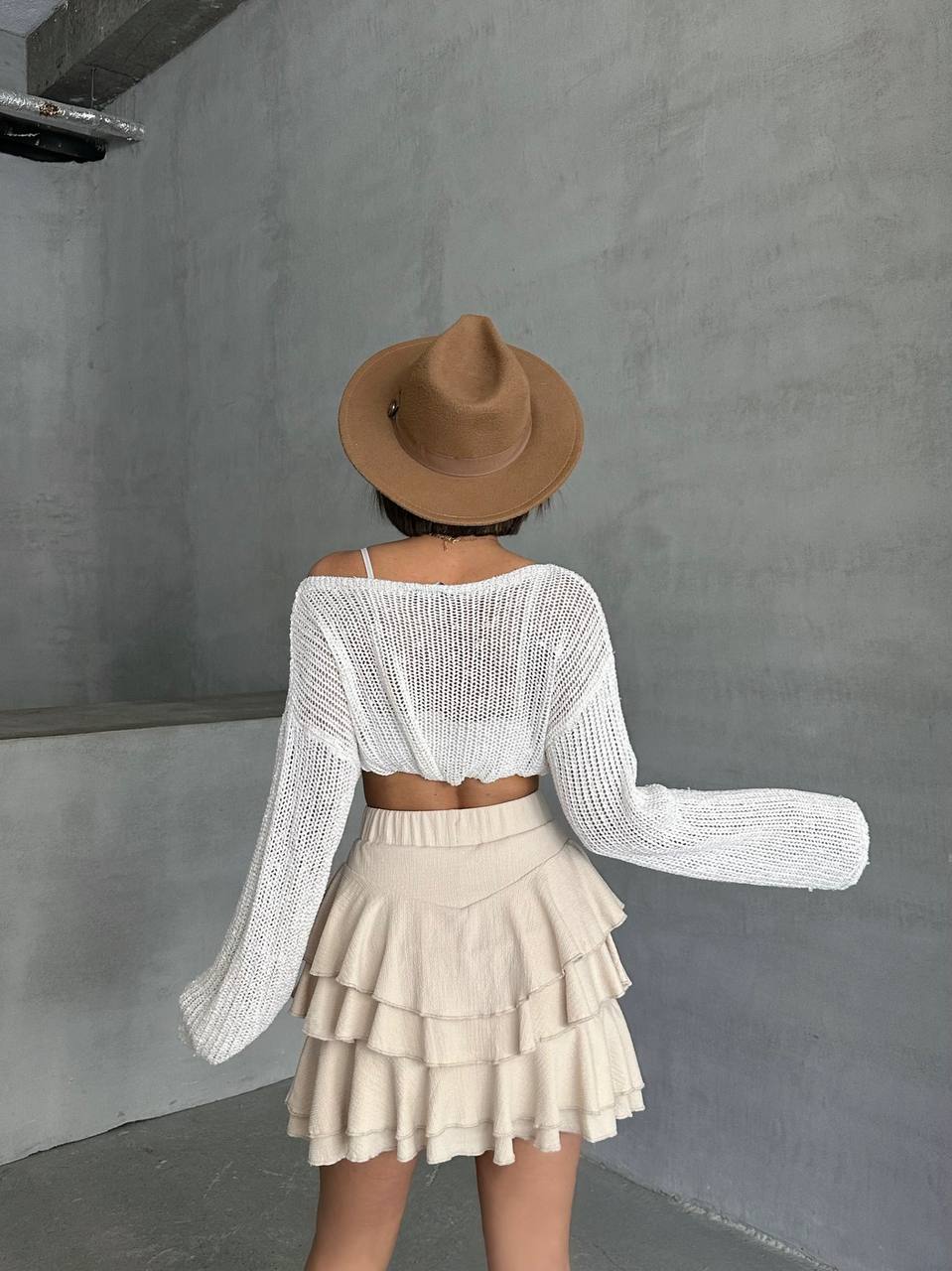 Carmelle Cream Skort