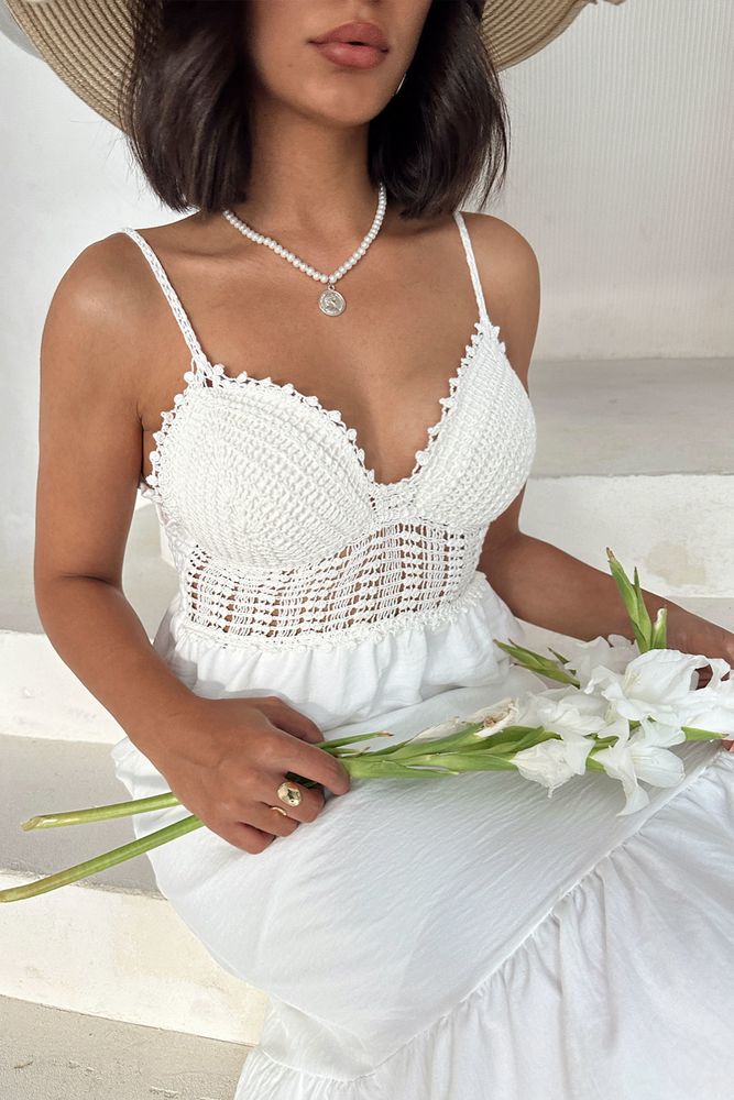 Ivory Breeze White Dress