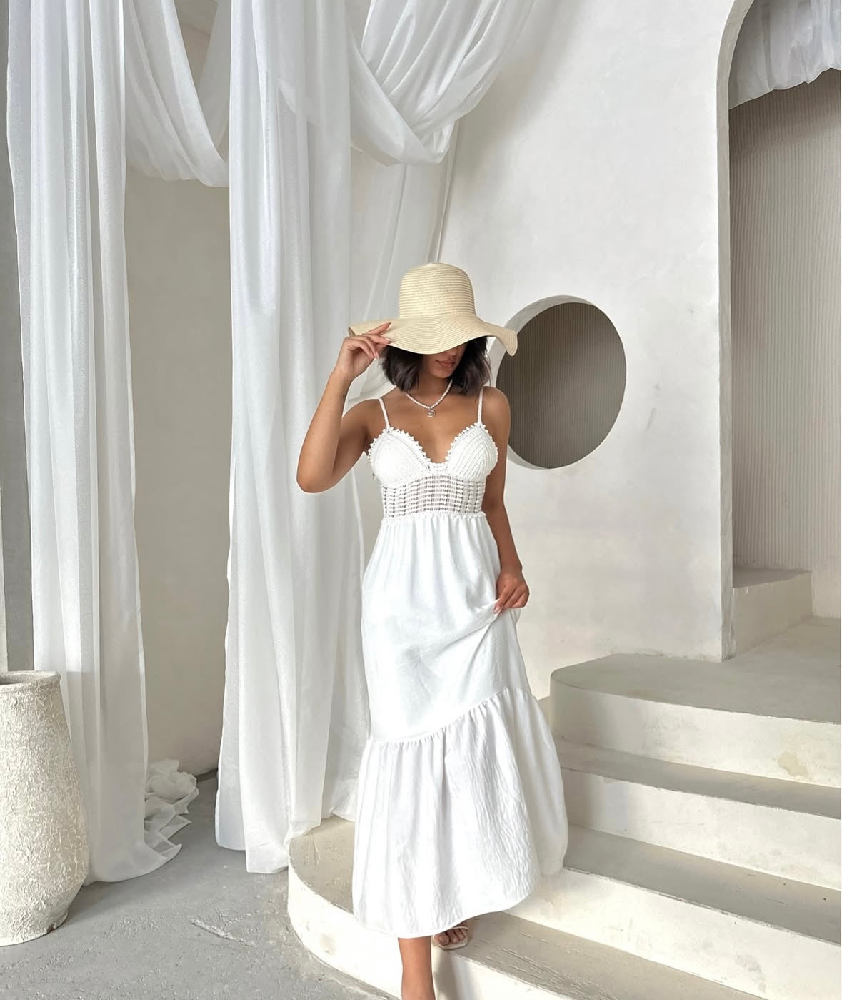 Ivory Breeze White Dress